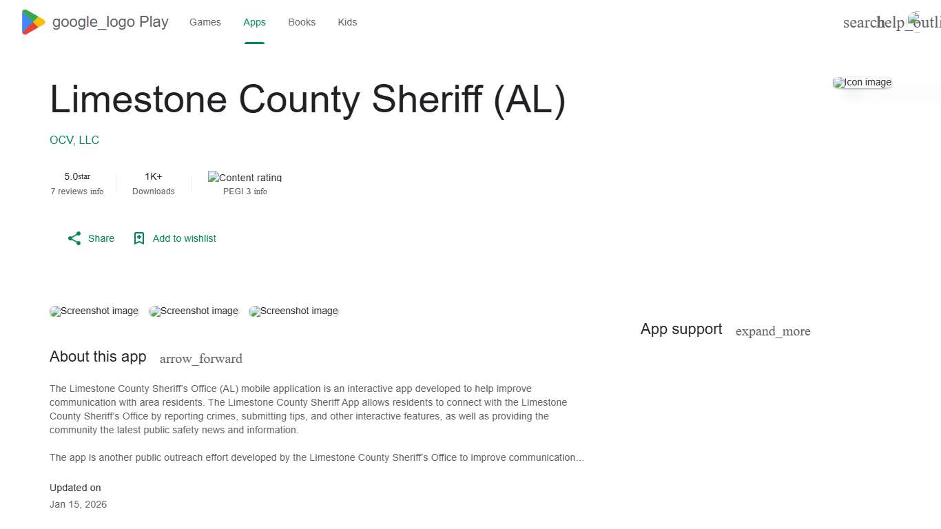Limestone County Sheriff (AL) - Apps on Google Play